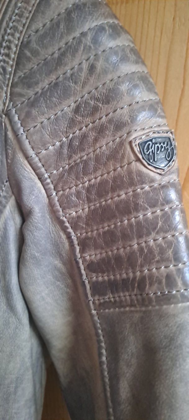 Giacche: Gipsy Lederjacke taupe Gr. S – Usato da Vättis venduto da cala010 3