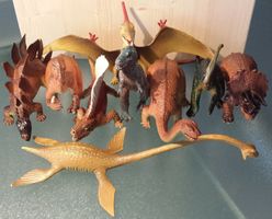 9 Dinosaurier - Modelle (Franz Carl Weber)