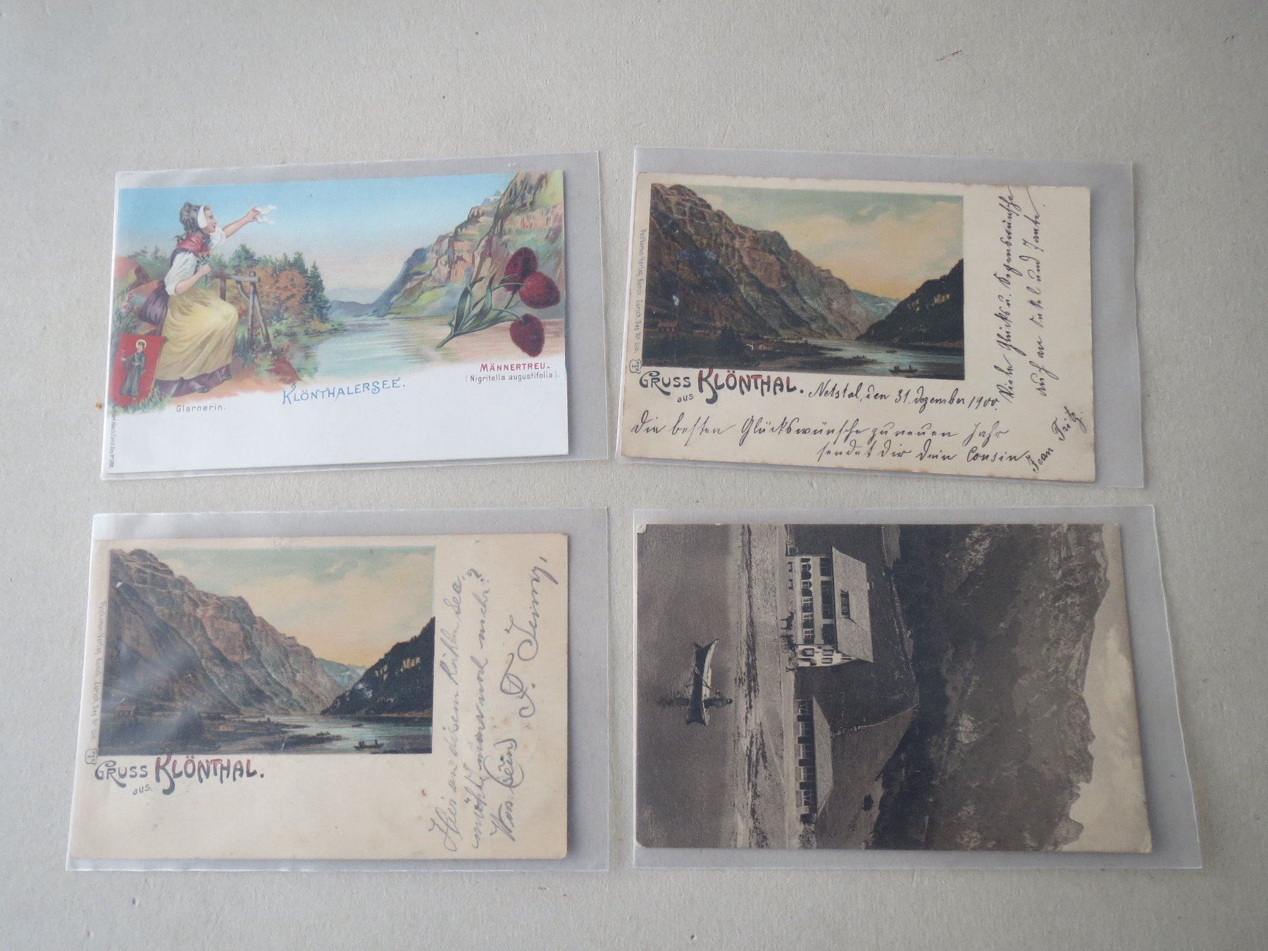 Cartoline postali: Klöntal - Etwa 280 alte Ansichtskarten – Usato da Tagelswangen venduto da Miski 5