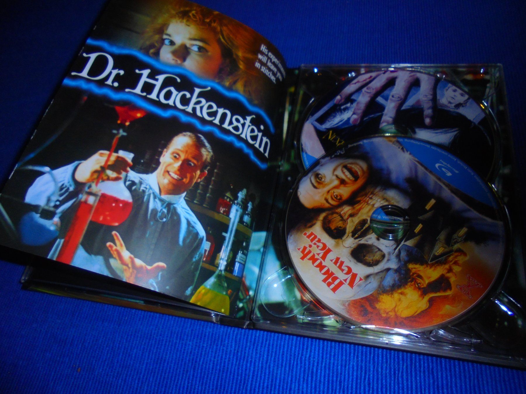 Tutti i DVDs: Mediabook watt. Dr. Hackenstein / Lim. 155/199 / Cov. W – Nuovo (secondo la descrizione) da Wattenwil venduto da Firebird1 5