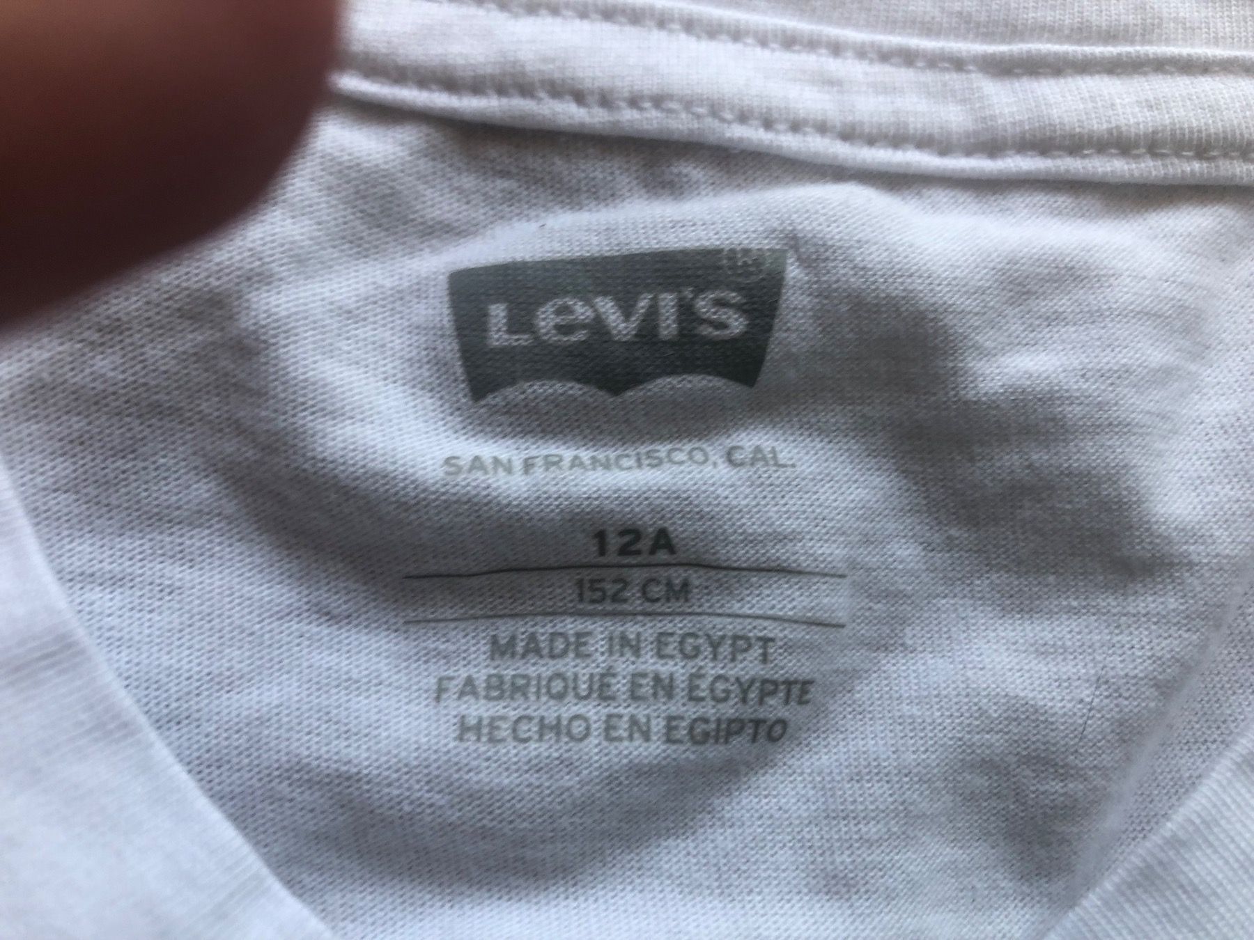 H&M Camicie, T-shirt & Polo: T-shirt 152 LEWIS blanc – Usato da Orpund venduto da Mary8972 9
