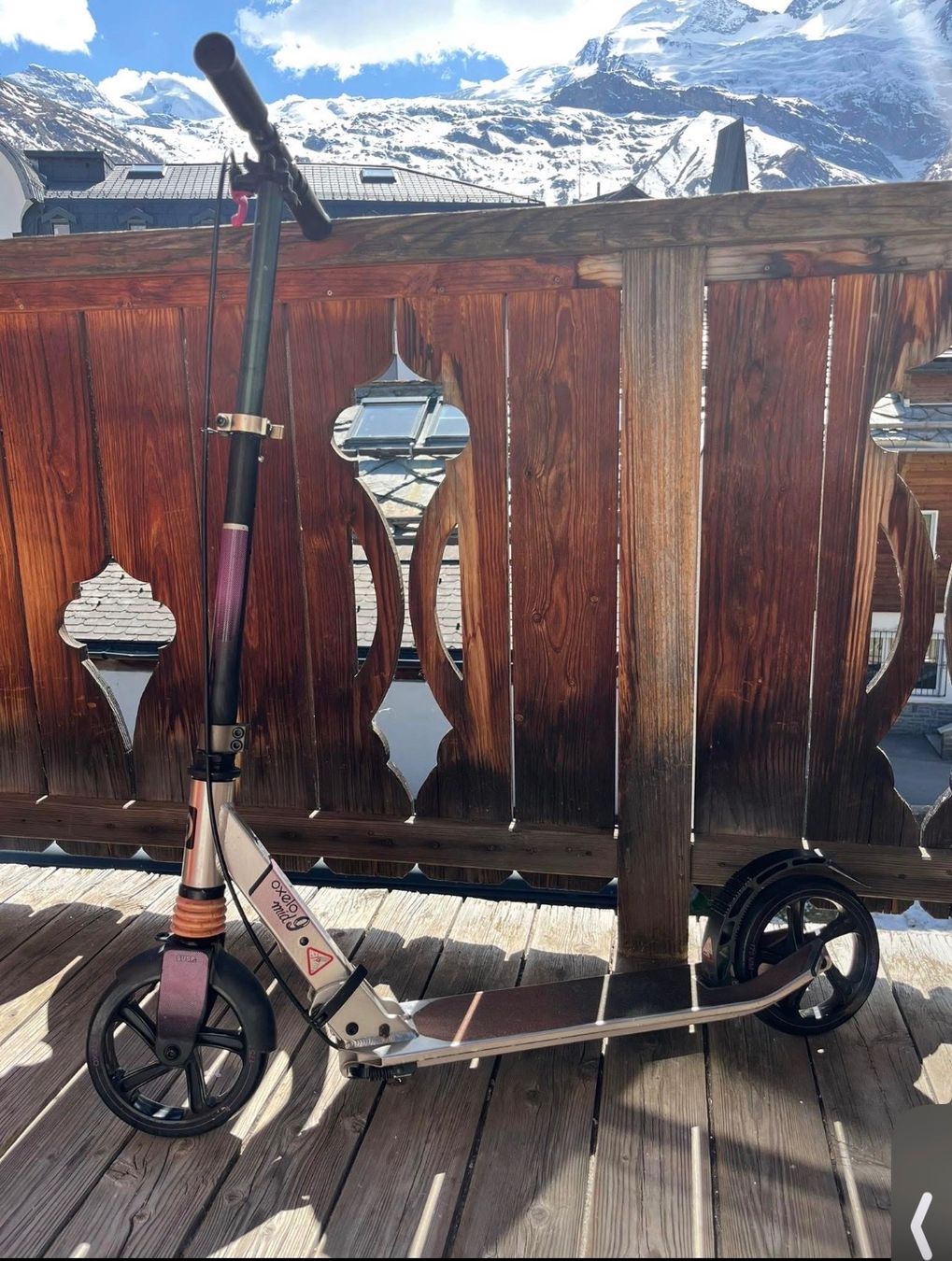 Scooters: Scooter / trottinette Mid 9 Rosa – Neu (gemäss Beschreibung) aus Saas-Fee von Marienelly19