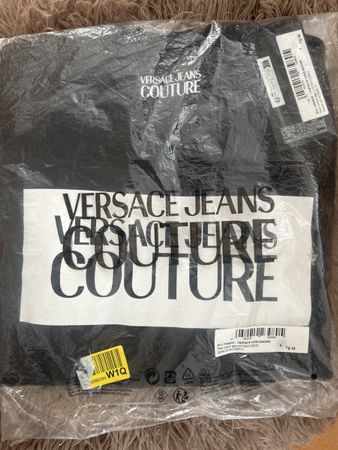 Pull Versace Jeans Couture, neuf, taille M, noir