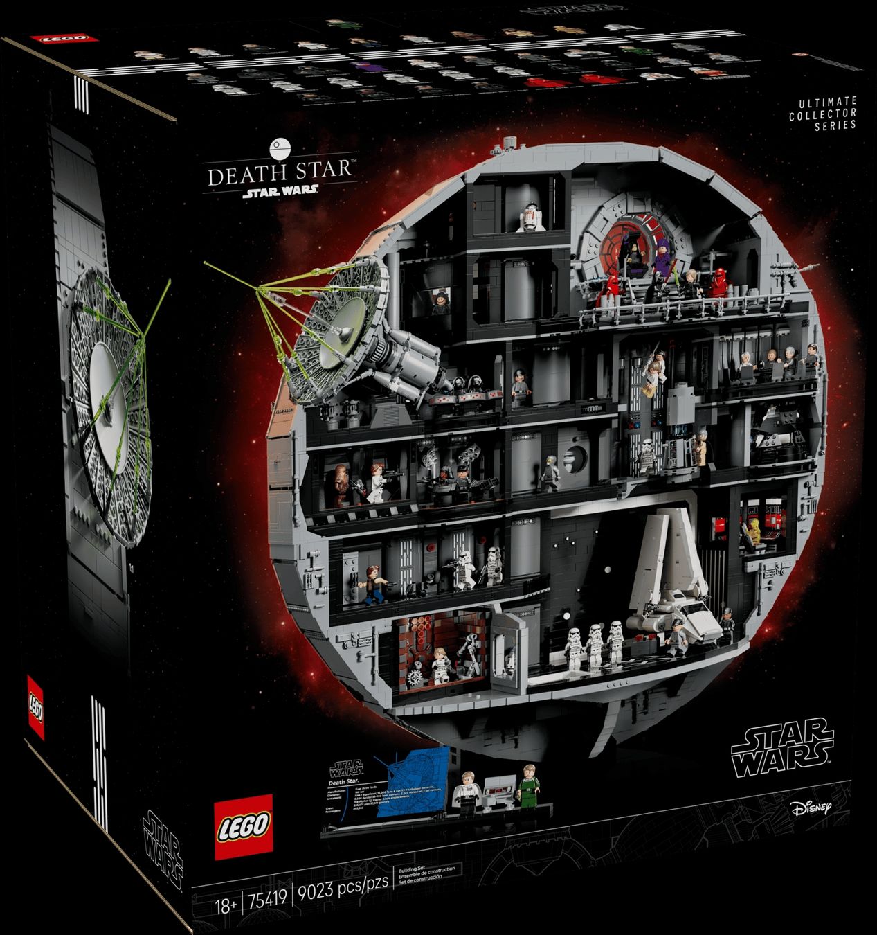 Lego Kit di costruzioni: Lego l'Étoile de la Mort – Nuovo e nell'imballaggio originale da Plan-les-Ouates venduto da Bud-Spencer.1980