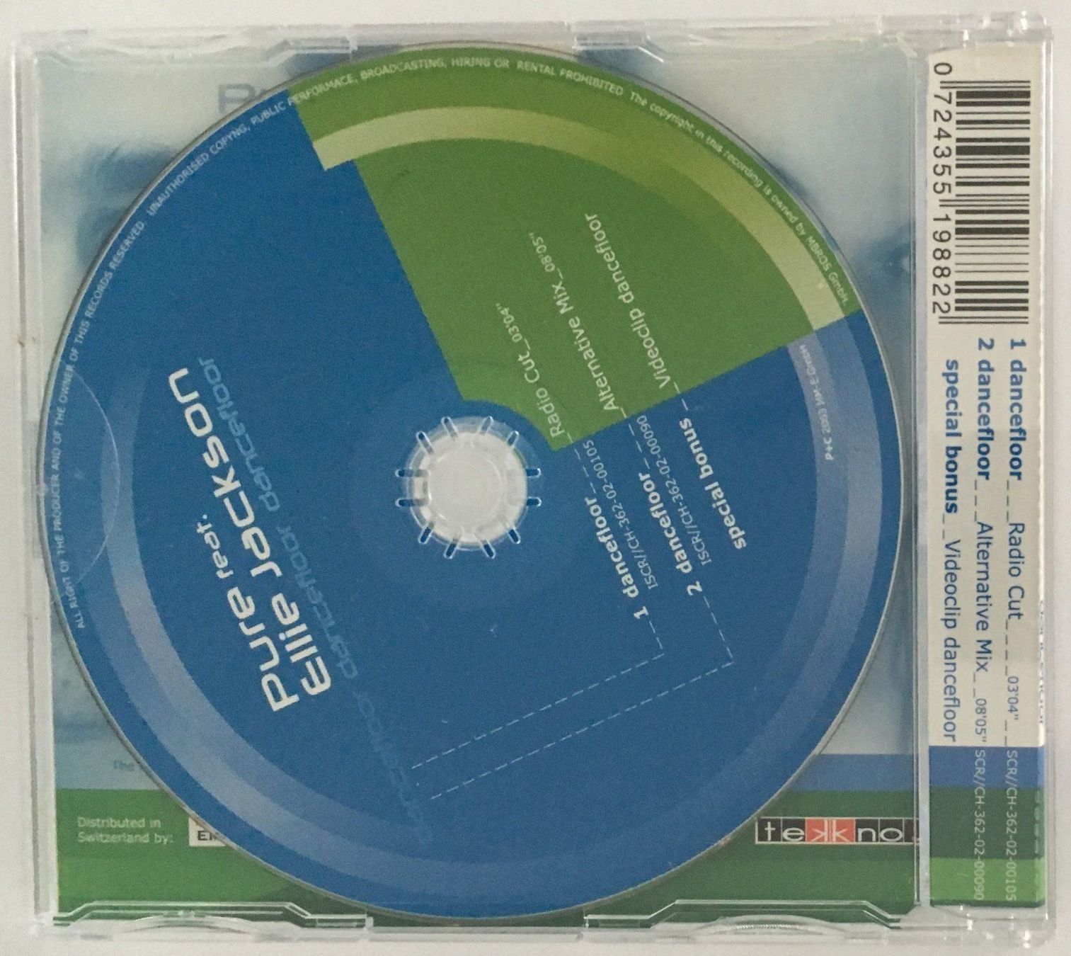 CD: Pure feat. Ellie Jackson, Dancefloor – Nuovo e nell'imballaggio originale da Flums venduto da Asquillo 1