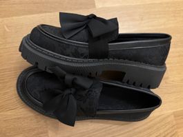 Espadrille, neu, schwarz, Grösse 40