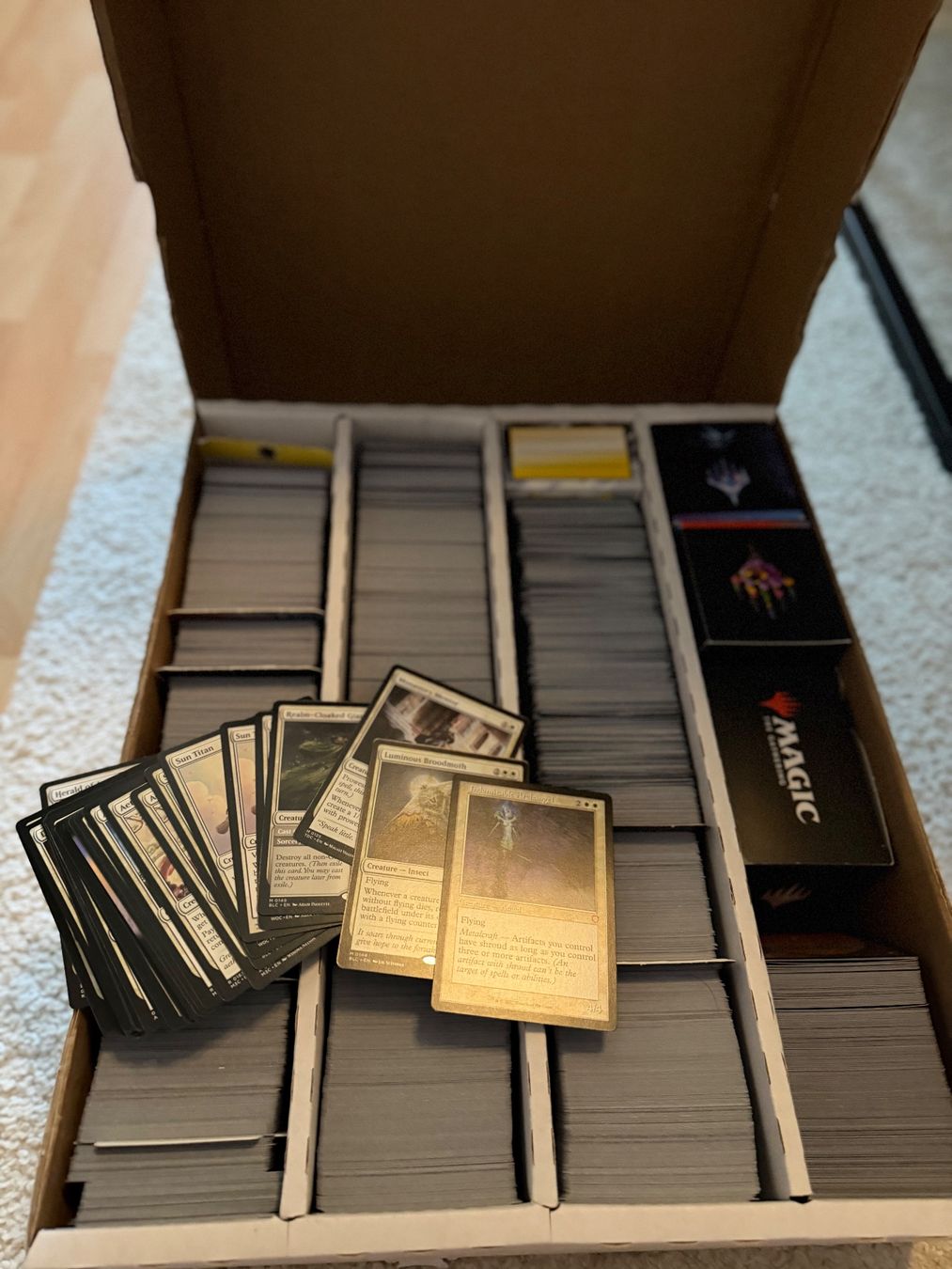 Magic The Gathering Carte collezionabili: MTG Bulk - (C, UC, R, M) White – Usato da Russikon venduto da _guitgarguy 2