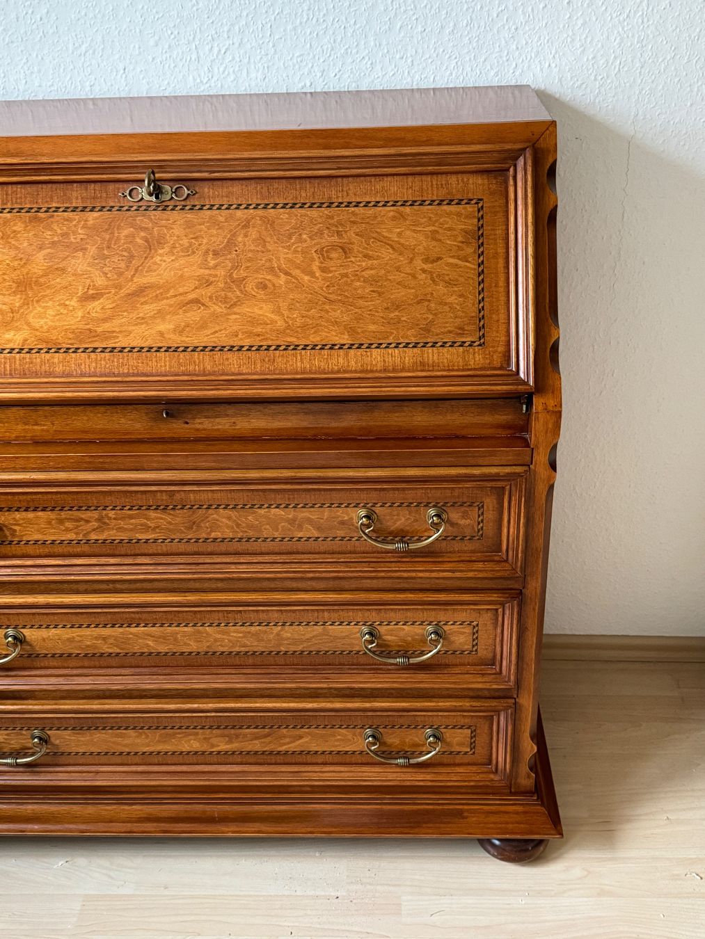 Scrivanie: Biedermeier Sekretär Stilmöbel SELVA Kirschbaum – Usato da Gemünden venduto da GEUENWALD 4
