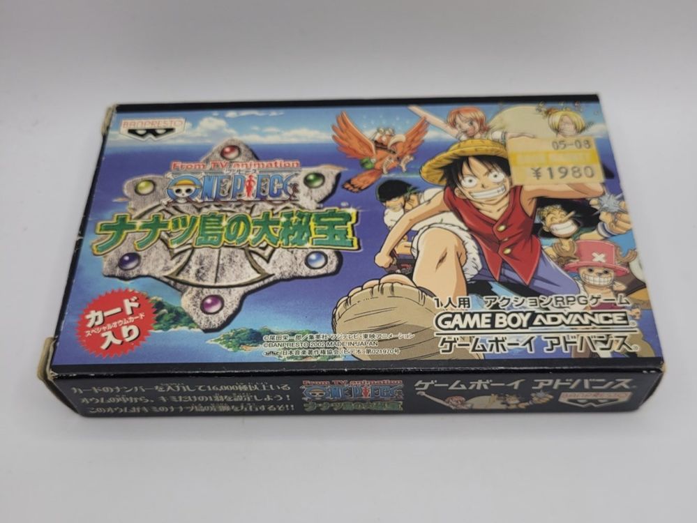 One Piece Nanatsu Shima Gameboy Advance Top Japan OVP GBA | Kaufen auf ...