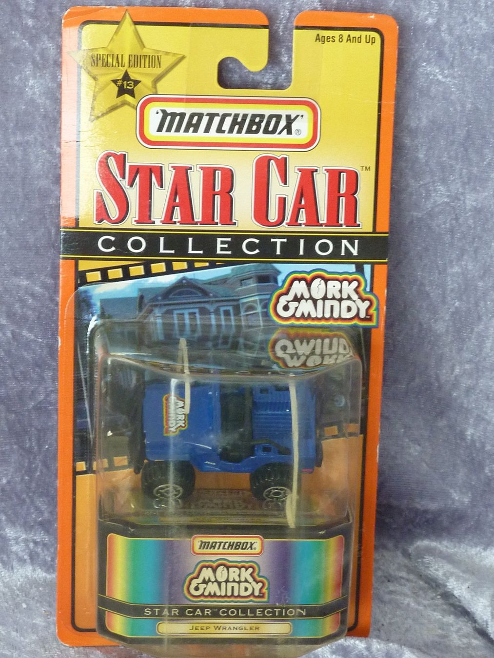 Matchbox Modellautos: Jeep Wrangler Mork & Mandy  1:64 – Neu und originalverpackt aus Dürrenäsch von Cobra1ch