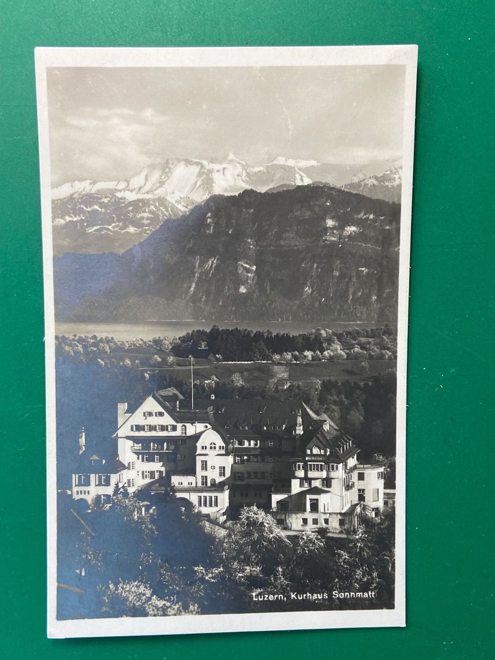 Cartoline postali: Luzern, Kurhaus Sonnmatt – Usato da Steg VS venduto da _vinci_
