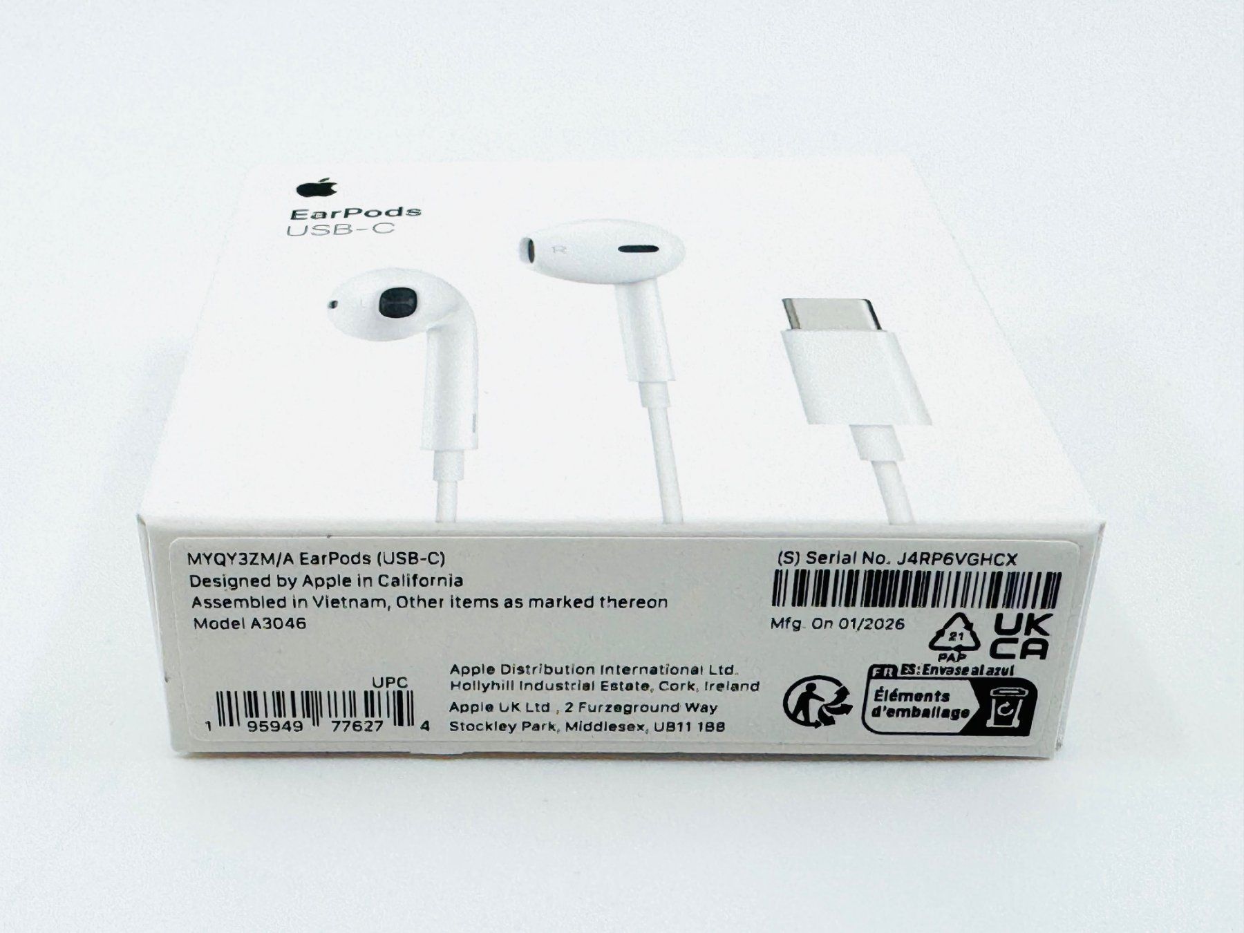 Apple Cuffie: Apple EarPods | USB-C Connector | White - Neu – Nuovo e nell'imballaggio originale da Soyhières venduto da Spartan117 2