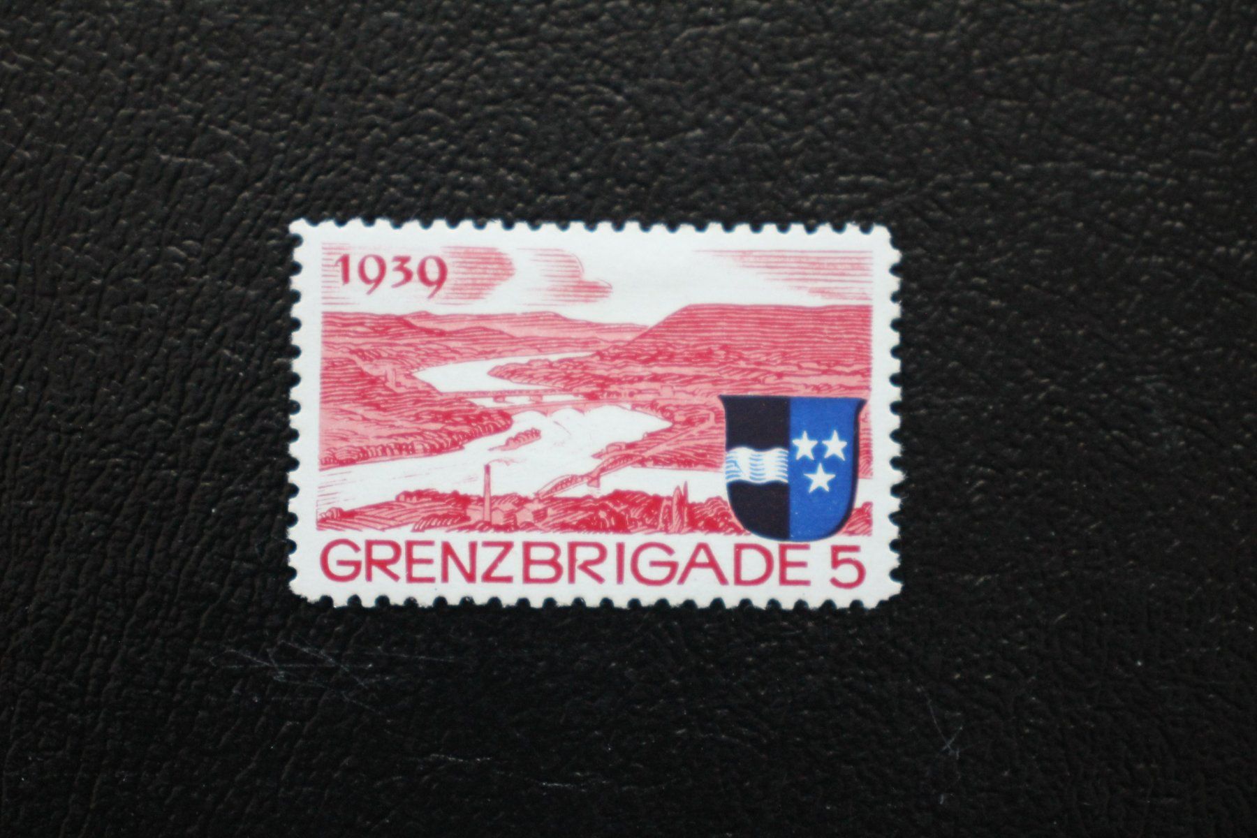 Tutti i francobolli: GRENZBRIGADE 5 AARGAU 1939 rot – Usato da Wiedlisbach venduto da Hrudolfo