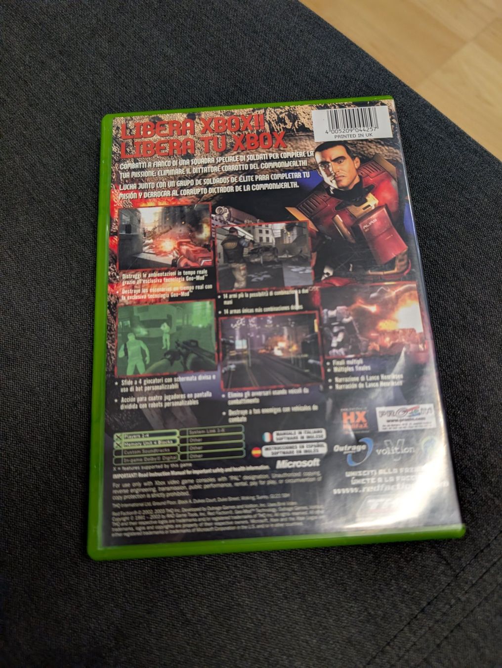 Giochi: Red faction II Microsoft xbox – Usato da Giubiasco venduto da Ticinerd 1