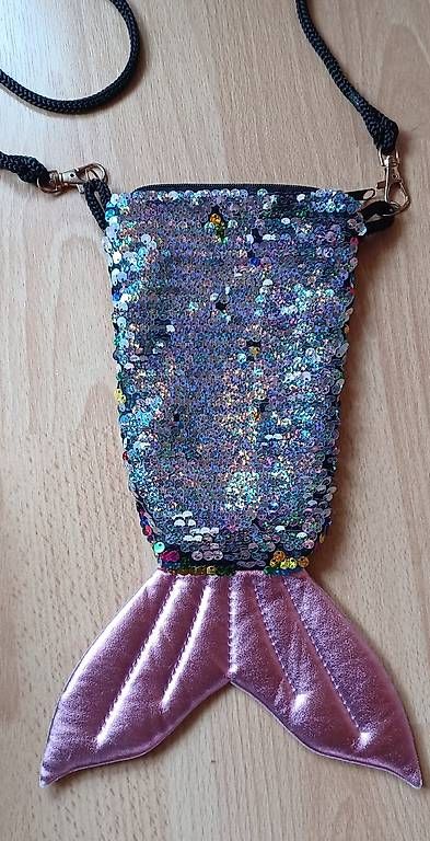 Borse & Zaini: Handtasche Kinder mit glitzer Wendepailetten – Usato da Wangen SZ venduto da coni2204_10 2