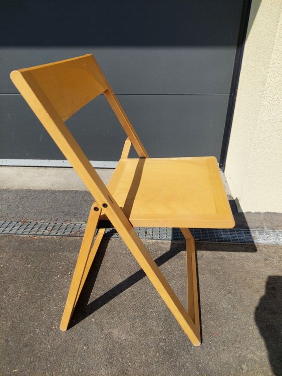5 STK HOLZKLAPPSTÜHLE Kaufen auf Ricardo