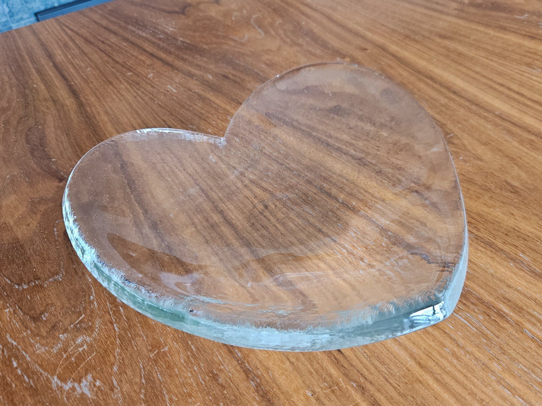 Glasi Hergiswil Bicchieri: Glasi Hergiswil - Schale Cuore - Früchte- oder Gemüseschale – Usato da Heiden venduto da mats10 2