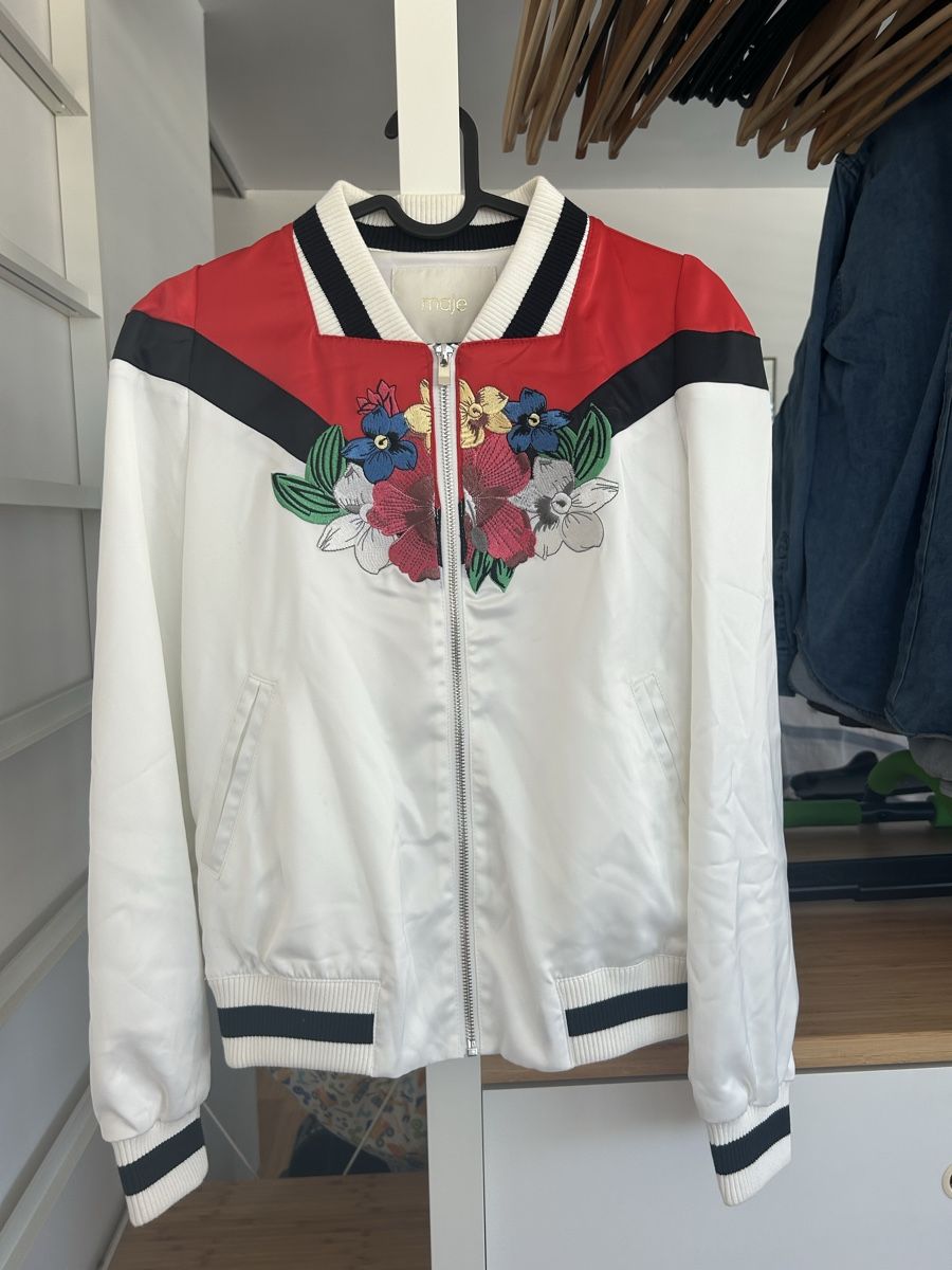 Maje Jacken: Maje silk jacket (38) – Gebraucht aus Zürich von Nugteren