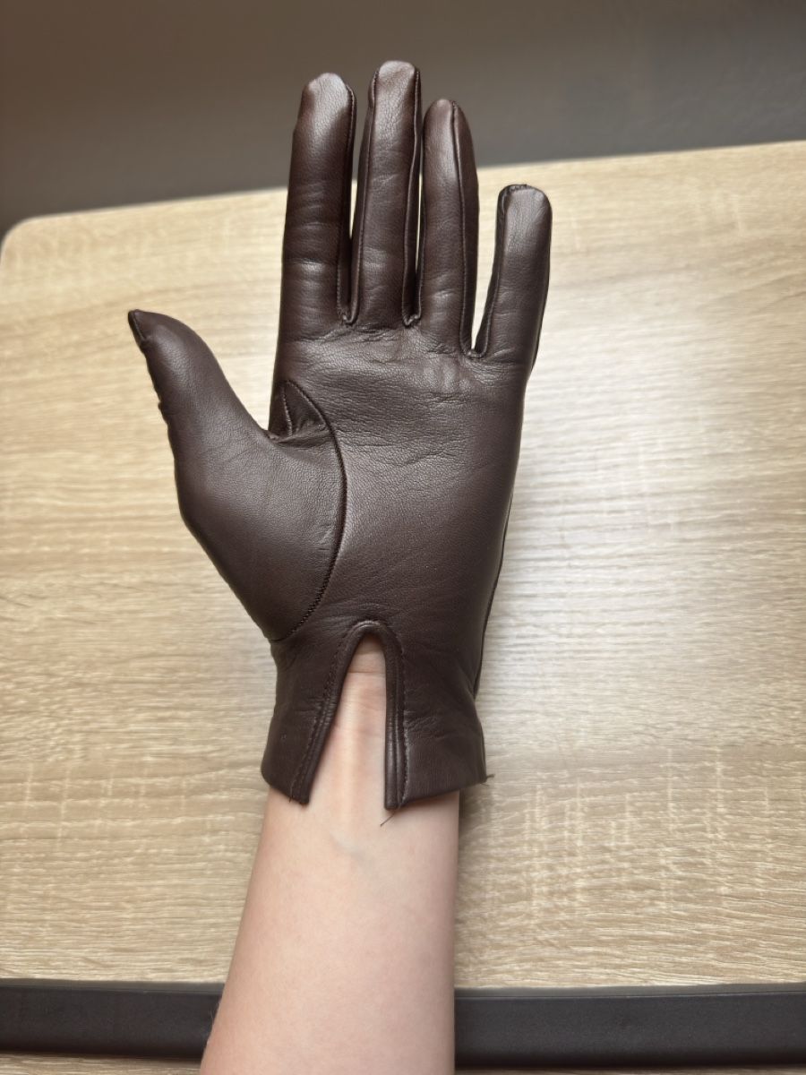Guanti & manicotti: Gants en cuir veritable marron taille 7 – Nuovo (secondo la descrizione) da Vuippens venduto da Anna_as 1