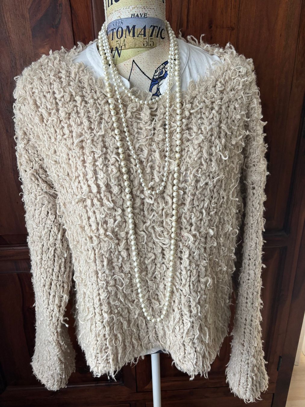 Maglioni & Felpe: RISSKIO Made in Italy Pullover beige – Usato da Merishausen venduto da yourdream 1