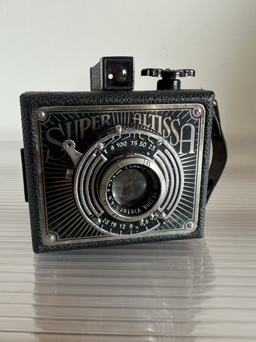 Fotocamera: Super Altissa Camera mit Leder Tasche – Usato da Zürich venduto da mai_p6f5 5