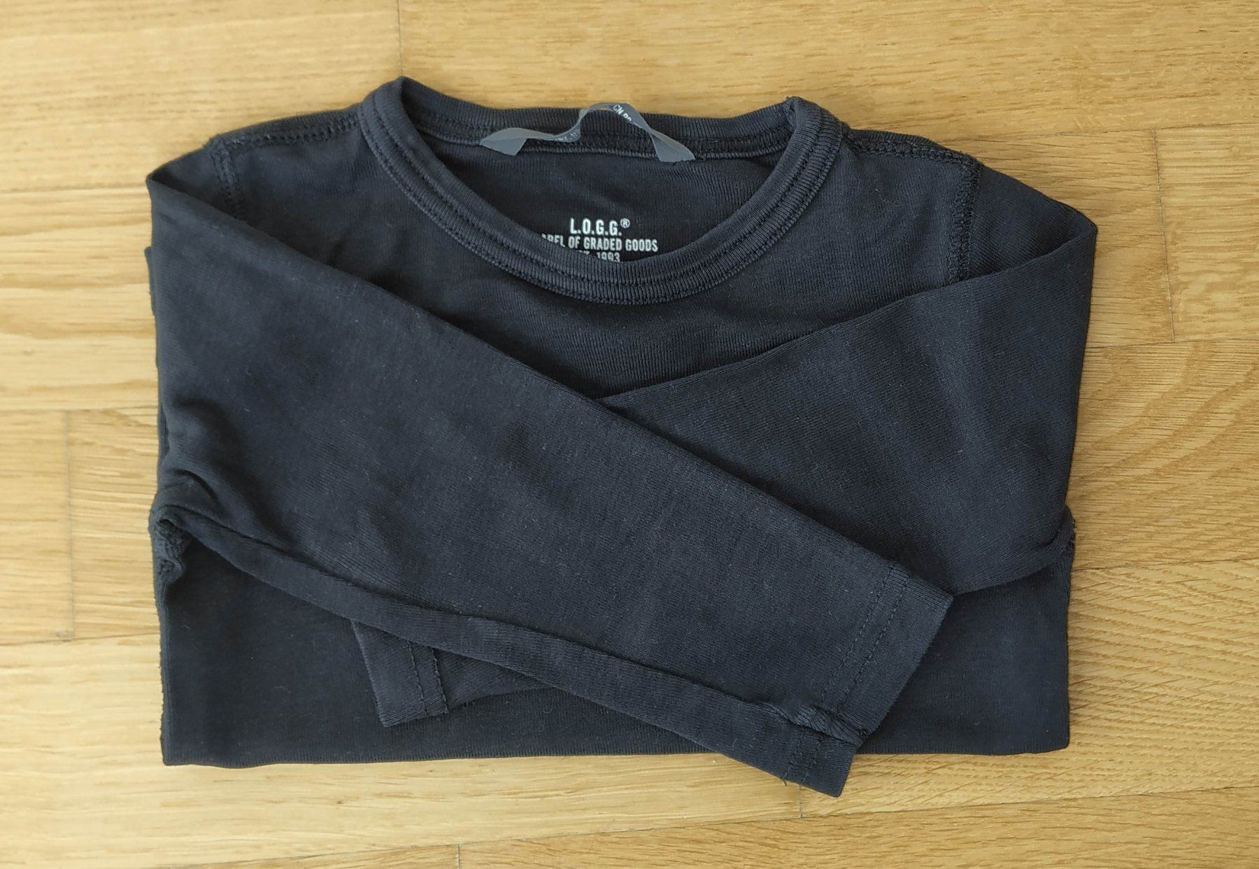 H&M Camicie, Top & T-shirt: Haut à manches longues noir 86-92 – Usato da Carouge GE venduto da for_8yym 1