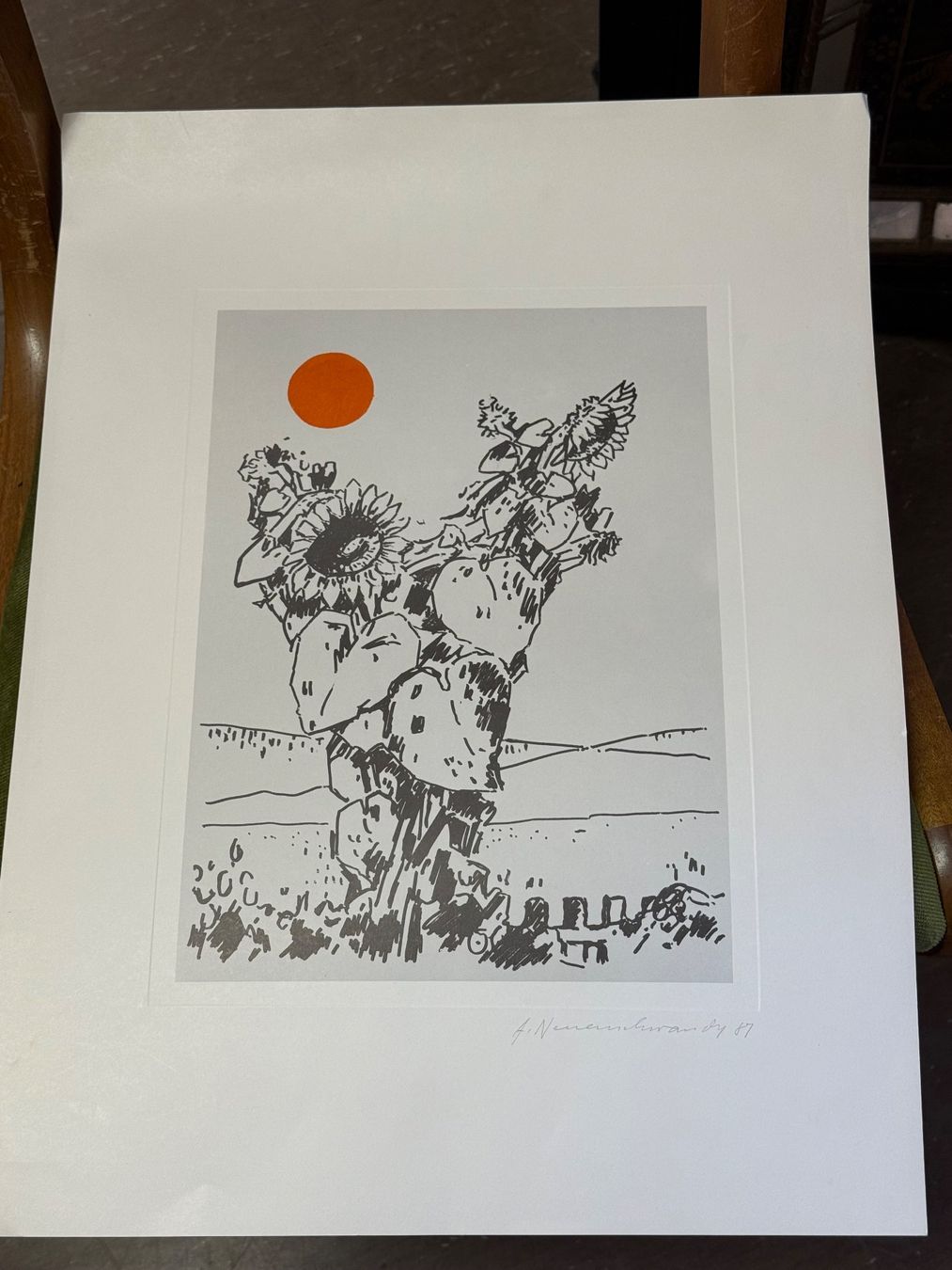 Grafica & Litografie: Albert NEUENSCHWANDER Litho sign – Usato da Bern venduto da Jwpm66