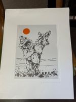 Albert NEUENSCHWANDER Litho sign