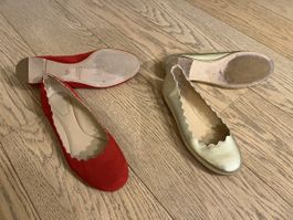 Chloe ballerina - red