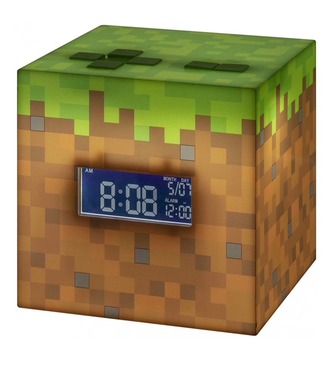 Réveils: Minecraft Wecker Grasblock  /  Fabrikneu – Neuf avec emballage d'origine à Schneisingen par backstore24 2