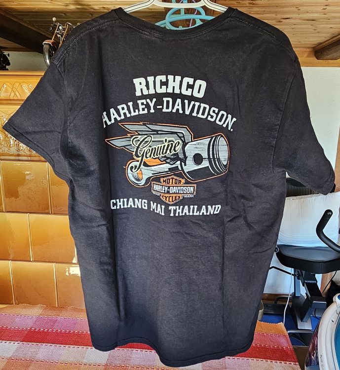 Harley-Davidson T-Shirt grosses L ! schwarz, guter Zustand. 2