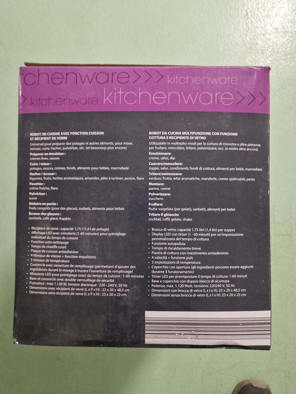 Elettrodomestici da cucina: Multi-Mixer mit Kochfunktion, neu und originalverpackt – Nuovo e nell'imballaggio originale da Zürich venduto da 4kids 4