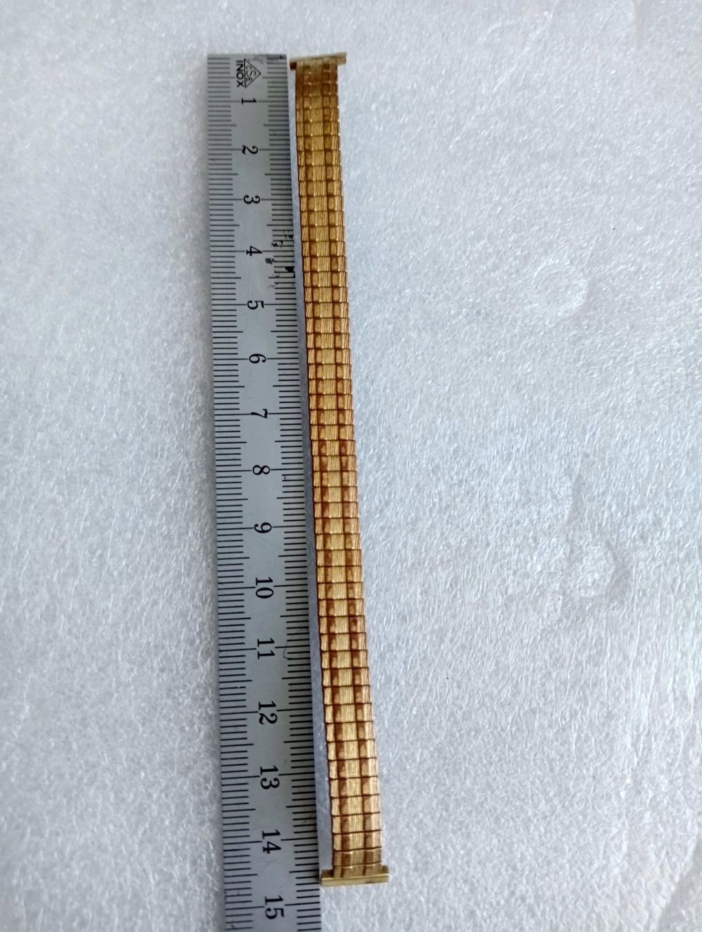 Bracciali & Braccialetti: Elastisch Uhrenarmband Fixo-Flex S  11mm Anstoss, vergoldet – Usato da Zürich venduto da sendbad