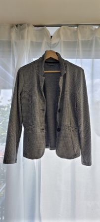 Blazer Street One grau-weiss kariert Grösse M guter Zustand