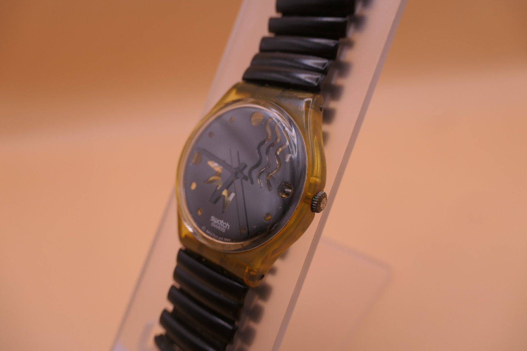 Swatch Orologi: Swatch Gent "FLAKE" GK165, neue Batterie – Usato da Thun venduto da CHRONOTIKA 1