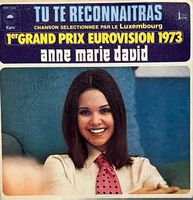 ANNE MARIE DAVID - TU TE RECONNAITRAS - EUROVISION 1973