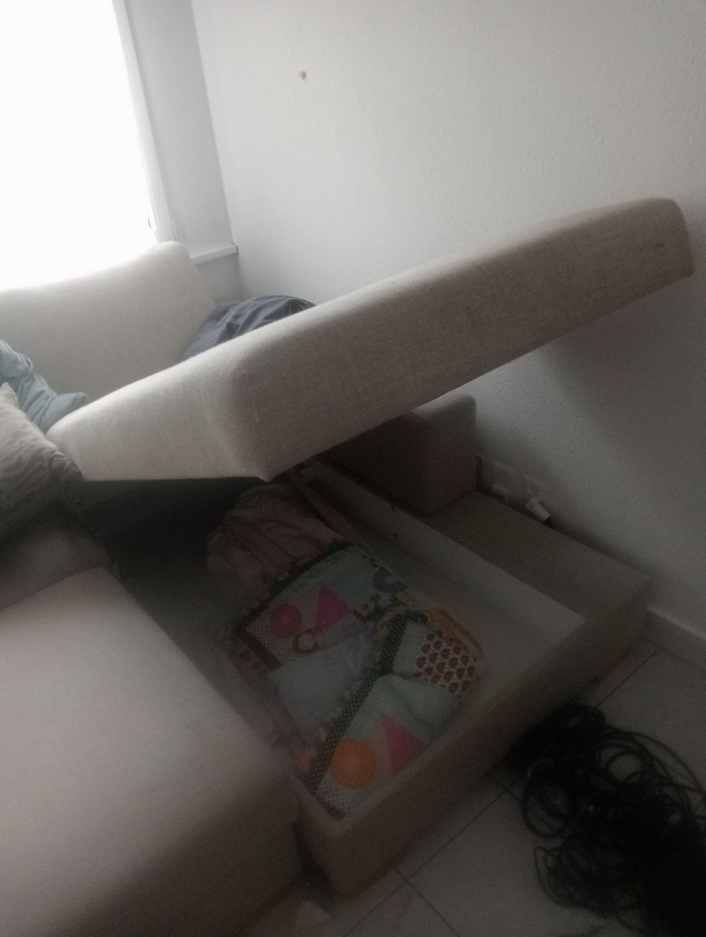Sofas: canapé beige – Gebraucht aus Biel/Bienne von ri-k2503 3