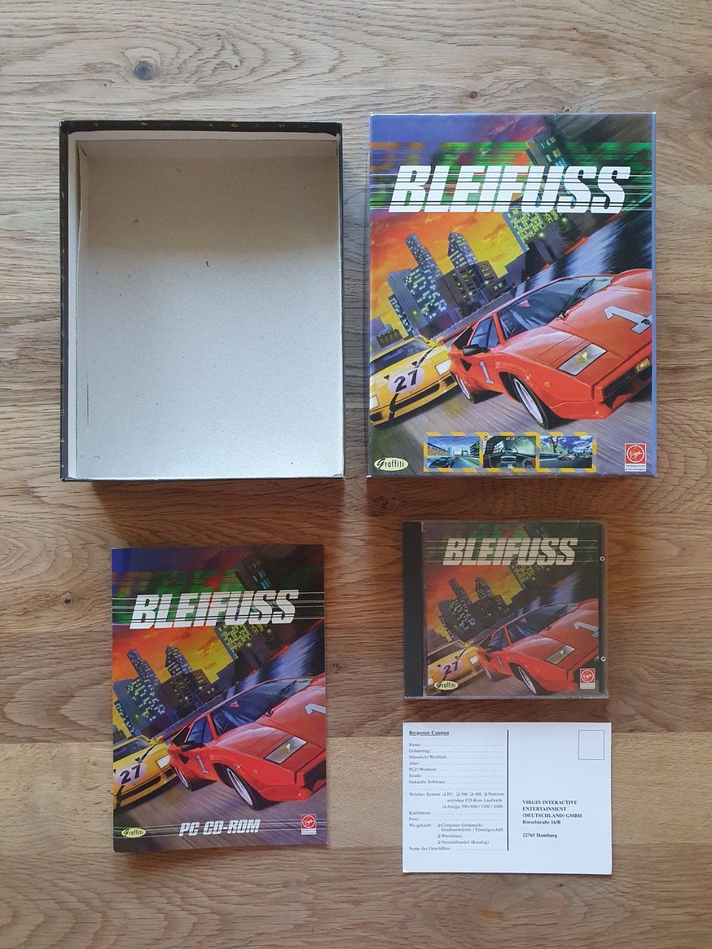 Jeux: PC Game Bleifuss (1995) Big Box – D'occasion à Greifensee par perfectioN88 3