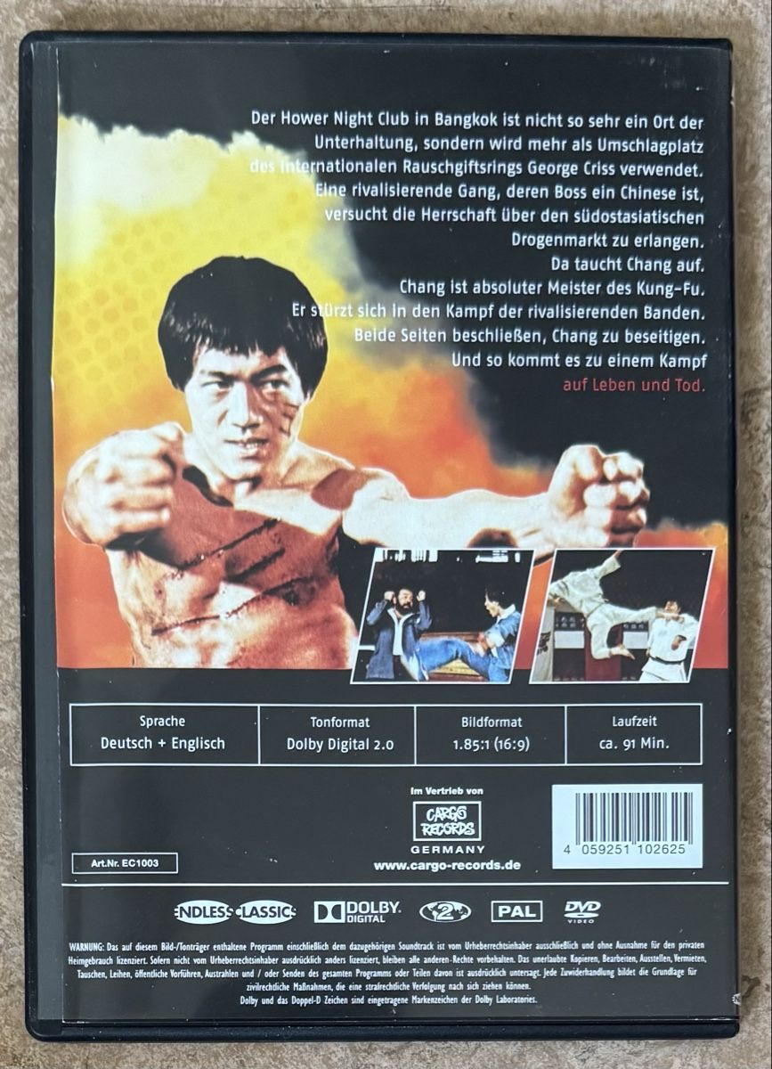 Tutti i DVDs: BRUCE LEE DER GEÖSSTE SCHLAG DER TODESKRALLE  – Nuovo (secondo la descrizione) da Dietikon venduto da AndreaSch01 1