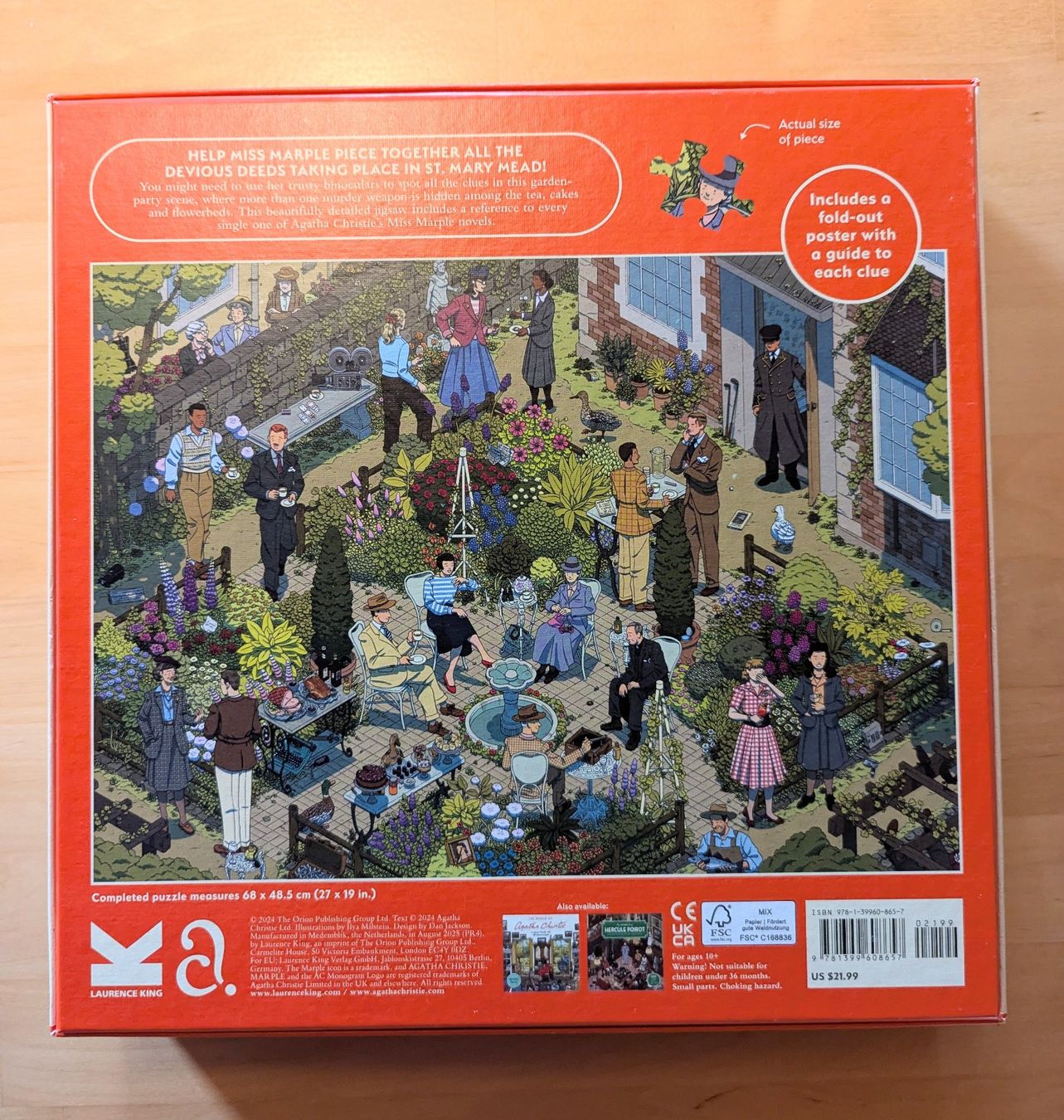Puzzle: Miss Marple Puzzle, 1000 Teile – Usato da Goldingen venduto da YouAreMySunshine 2