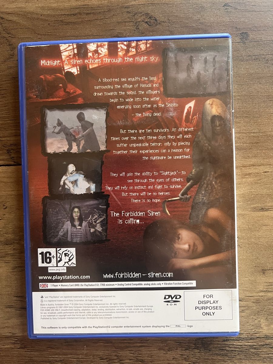 Giochi: Forbbiden Siren Promo Version – Usato da Meyrin venduto da fer_fwc8 2