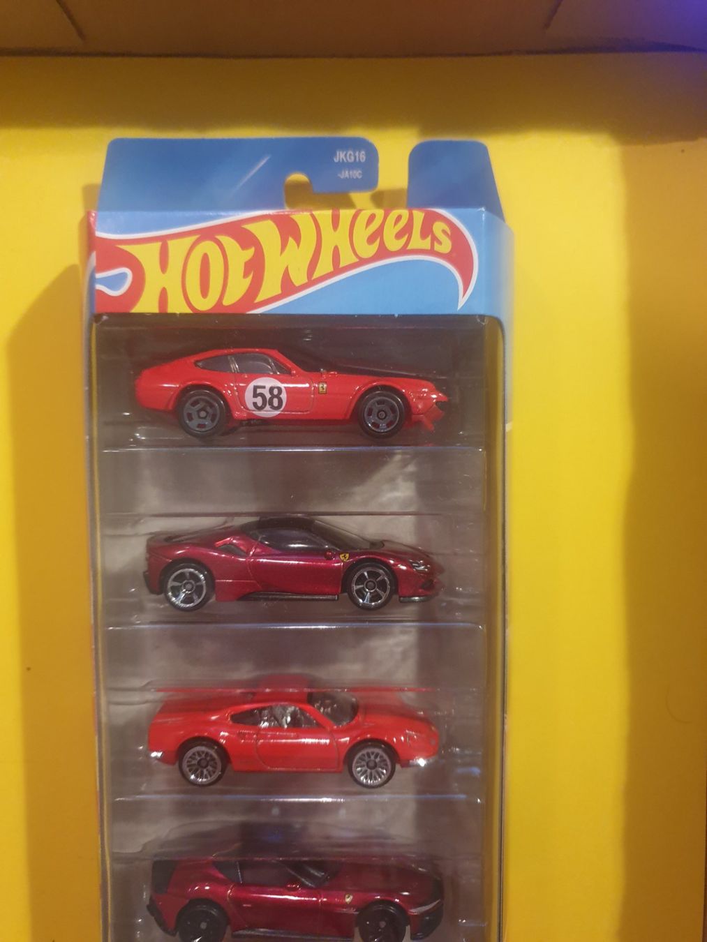 Hot Wheels Modellini d'auto: Hot Wheels 5er Set FERRARI – Nuovo e nell'imballaggio originale da Oftringen venduto da Rotor 5