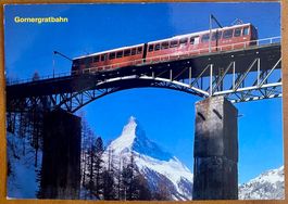 ZERMATT - Gornergratbahn - Findelenbrücke