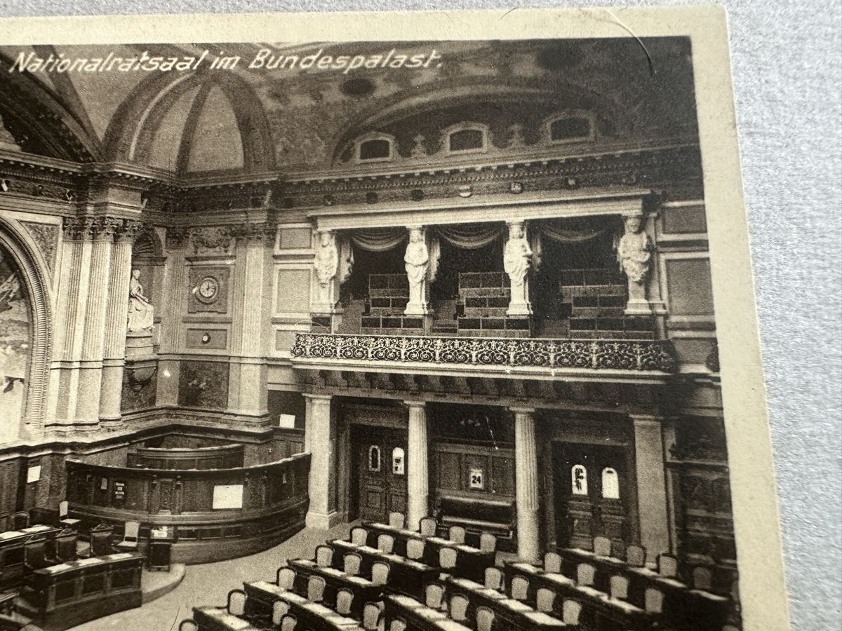 Ansichtskarten: AK v. 1914: Bern im Bundespalast – Gebraucht aus Frauenfeld von aluma14 6