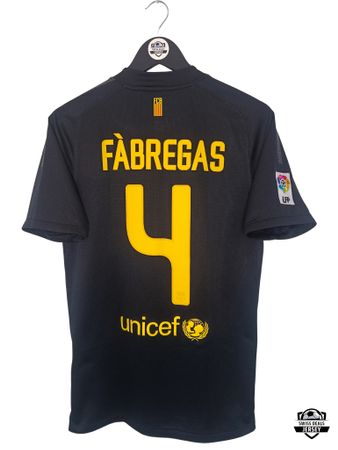FABREGAS #4 Original FC Barcelona 2011-12 Away Trikot