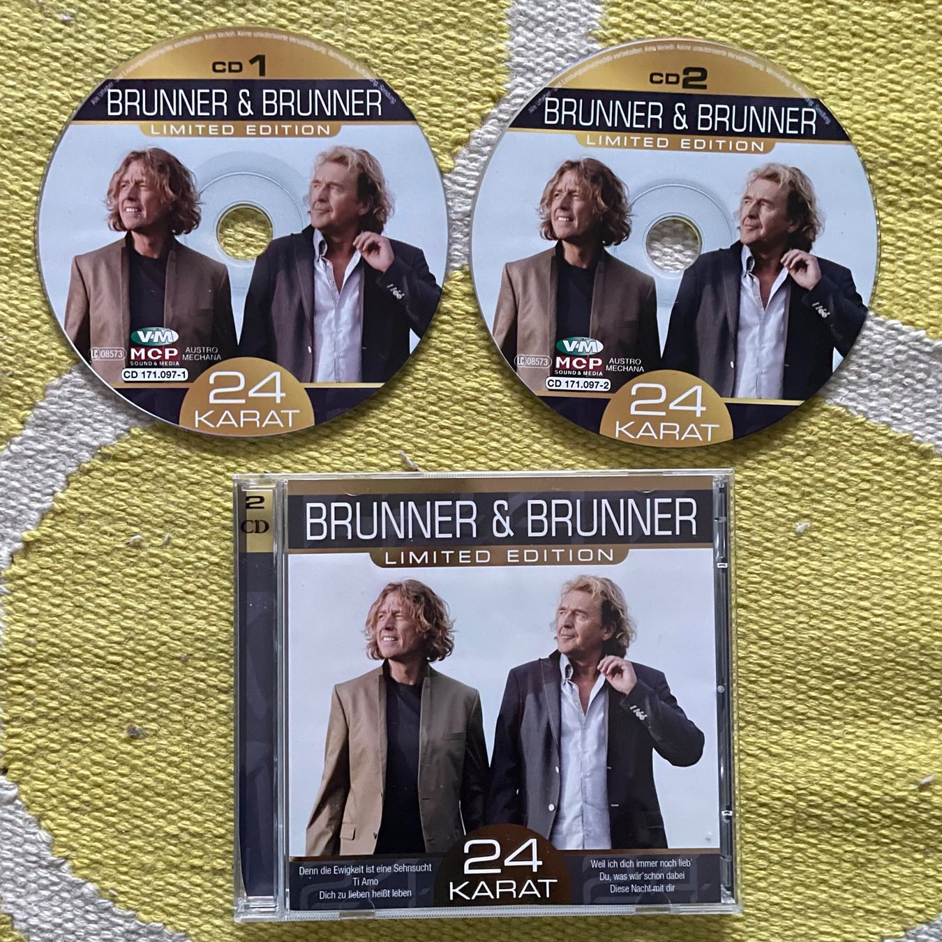 CD: BRUNNER&BRUNNER-2CD LIMITED EDITION 24 KARAT – Usato da Rorschacherberg venduto da CD-Roli