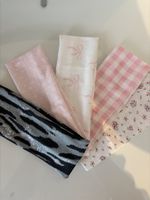 Lot de 5 bandeaux pour cheveux motifs variés, état neuf