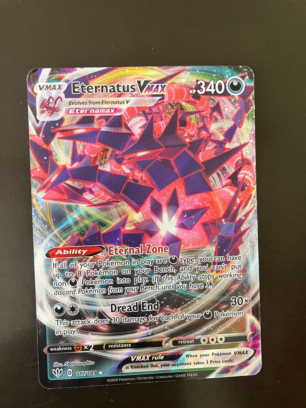 Pokémon Carte collezionabili: Pokémon Karte - Eternatus V MAX – Usato da Gossau ZH venduto da EBHA