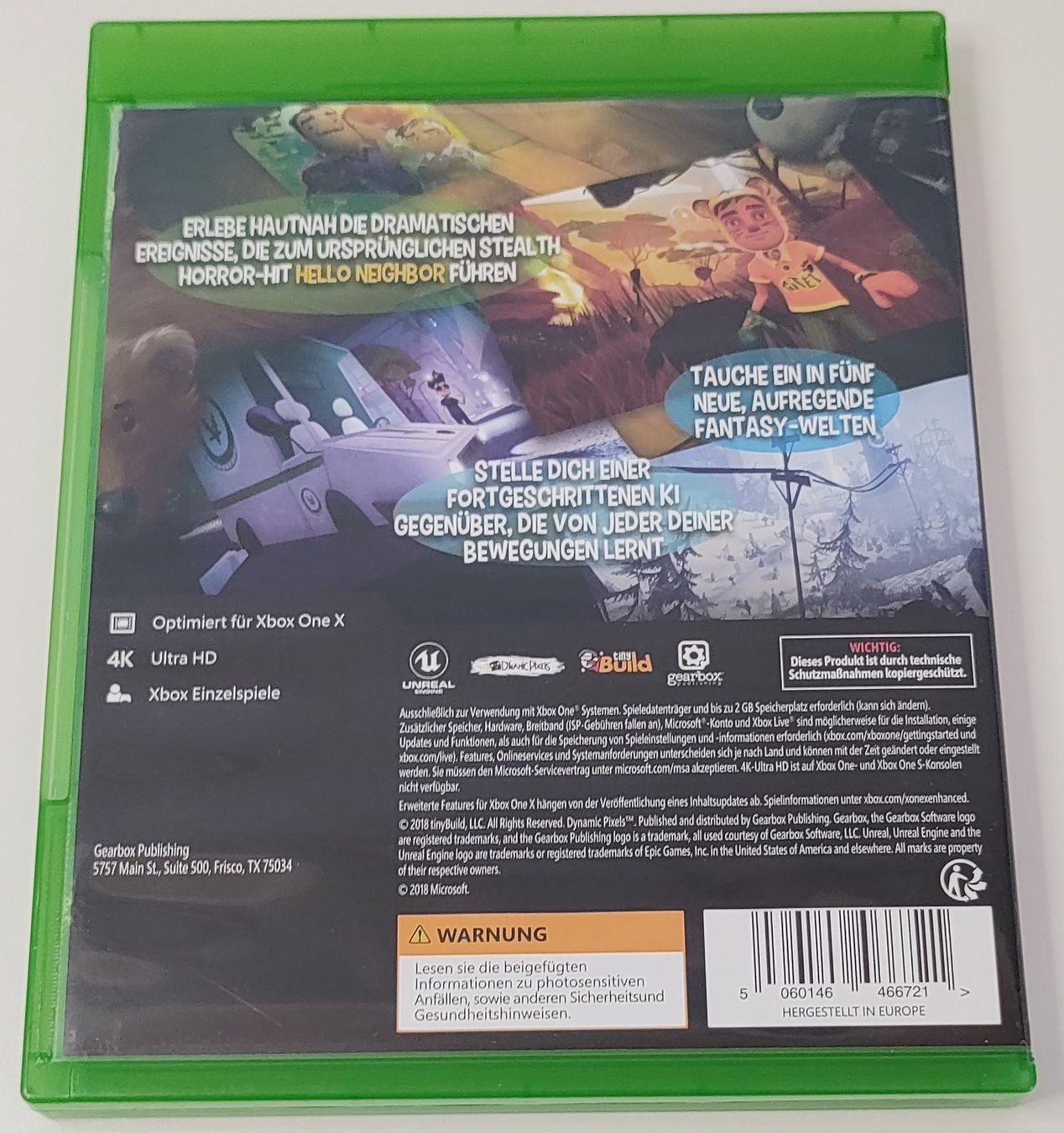 Jeux: Xbox One: Hello Neighbor - Hide & Seek – D'occasion à Uznach par Cheese-Us 1