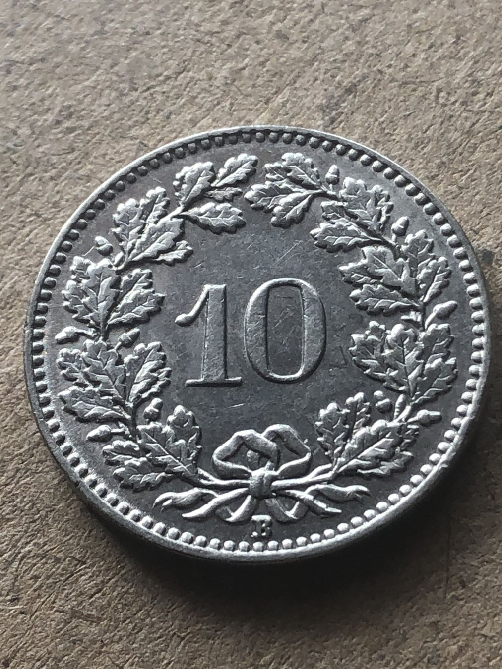 Alle Münzen: 10 Rp. 1933 – Gebraucht aus Schötz von Odpa 1